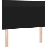 vidaXL vzglavje enostavnega dizajna črne barve 100 cm umetno usnje | Shoptok.si