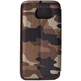  Maska za Samsung S6/ G920 braon na preklop Army flip cover | ePonuda.com