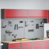  Set ormara za alate 6 pcs Crvena Čelik s prahom premazan | shoptok.hr