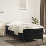 Maison Chic Posteljni okvir - Enojna postelja - Postelja za odrasle črn 90x190 cm žamet-J8393, (21761978) | Shoptok.si