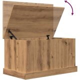 vidaXL Škatla za shranjevanje artisan hrast 70x40x38 cm inženirski les | Shoptok.si
