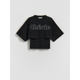 Reserved Dvoslojni top - crno | shoptok.hr