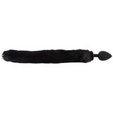 Bad Kitty - set mačjih ušiju s mačjim repom za analni dildo - crni (2 dijela) | shoptok.hr