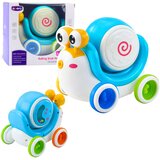  Interactive Snail Riding Drum Musical Educational Blue Cijene
