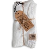 Lovely Linen Lanene serviete Misty - Misty Cloud Cene