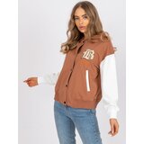 FANCY Sweatshirt-FA-BL-7471.37X-light brown | Shoptok.si
