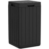 Zunanji koš za smeti antracit 38x38x65 cm PP | Shoptok.si