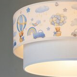  Brilagi-LED Dečji luster na sajli BOBO 1xE27/10W/230V prečnik 40 cm krem./plava/meda | Eponuda.com