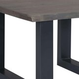 vidaXL stolić za kavu sa živim rubovima 60x60x40 cm masivno bagremovo drvo | shoptok.hr