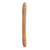  Dvostrani Dildo Dr Skin, 46cm, Moka Cene