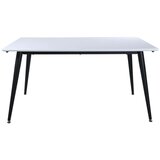 Venture Home Jimmy rastezljivi pravokutni blagovaonski stol 150 × 90 cm, bijeli | shoptok.hr