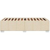 vidaXL Posteljni okvir krem 90x190 cm blago, (21306576) | Shoptok.si