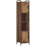  Set ormarića za kupaonicu 3 kom. Staro drvo 40 x 36 x 181 cm Slike