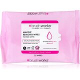Brushworks Makeup Remover Wipes robčki za odstranjevanje ličil 25 kos | Shoptok.si