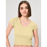 Sinsay Basic rebrasta majica kratkih rukava | shoptok.hr