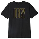 Obey Majice & Polo majice worldwide line Črna Cene