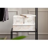 Bigso Bež kartonske kutije za pohranu u setu 3 kom s poklopcem/dekorativne 31x47x15,5 cm Inge Paper Laminate – | shoptok.hr