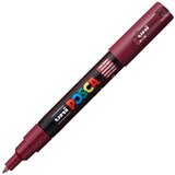 POSCA Uni flomaster; konica 0,7 mm bullet; vinsko rdeč, (22005642) Cene