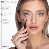 Nanolash DIY Eyelash Extensions set za kućno produljivanje trepavica Classy BROWN 36 kom Slike