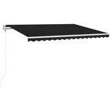  Automatska tenda sa senzorom za vjetar LED 400x300 cm antracit | shoptok.hr