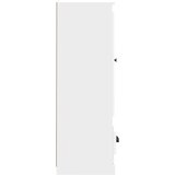  Visoka komoda bijela 36 x 35,5 x 103,5 cm od konstruiranog drva | shoptok.hr