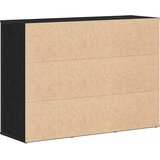  Komoda crni hrast 91x29,5x65 cm konstruirano drvo | Eponuda.com