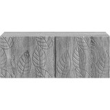  ormar za zid 78,5 x 41 x 30 cm Siva Sonoma Konstruirano drvo | shoptok.hr