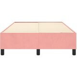  Okvir za krevet s oprugom ružičasti 120 x 200 cm baršunasti | shoptok.hr