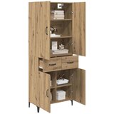  Highboard Umjetnički hrast 69,5 x 34 x 180 cm Konstruirano drvo | shoptok.hr