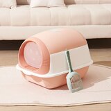  toalet za mačke Covered Cat Box Roze 50x35x36 cm | ePonuda.com