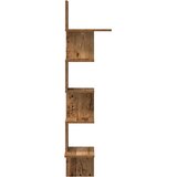  Kutna zidna polica boja drva 32x32x127,5 cm konstruirano drvo | Eponuda.ba