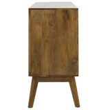 Light & Living Rjava nizka komoda iz masivnega lesa 114x80 cm Espita – | Shoptok.si