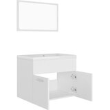  Set kupaonskog namještaja od konstruiranog drva bijeli | shoptok.hr