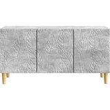 TV ormar 99 x 34,5 x 50 cm Betonska siva Konstruirano drvo | Shoptok.si