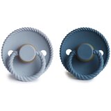 FRIGG® tolažilna duda - lateks Rope 0-6 m Ocean View/Powder Blue | Shoptok.si