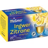 Meßmer Zeliščni čaj - ingver in limona - 20 čajnih vrečk | Shoptok.si