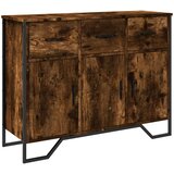  Komoda boja dimljenog hrasta 97x32,5x74,5 cm konstruirano drvo | shoptok.hr