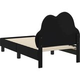  Posteljica za malčke z vzglavjem Črna 70 x 140 cm PU, (5000105067) | Shoptok.si