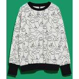 Marisse Women's Sweatshirt L-Bl-4012 Off White | ePonuda.com