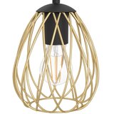 Eglo 390092 - visilica na sajli jazminia 6xE27/40W/230V crna/zlatna | Eponuda.com