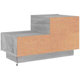 vidaXL Noćni ormarić s LED svjetlima boja hrasta sonome 70x36x40 5 cm | shoptok.hr
