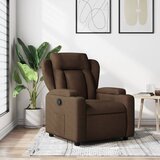 The Living Store Naslanjač iz rjavega blaga - Naslanjač, (21572863) | Shoptok.si