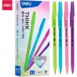 Deli hemijska olovka EQ1 plava 0,7mm u različitim bojama tela EQ1-C | Eponuda.com