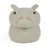 Lorena Canals Svijetlo plava tekstilna dječja kutija za pohranu ø 15x15 cm Mini Henry the Hippo – | shoptok.hr