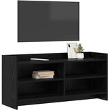 vidaXL TV omarica 100 x 33 x 47 cm Črni hrast Inženirski les, (5000247625) | Shoptok.si