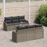  Sjedeća garnitura za vrt Siva 55 x 55 x 37 cm poliratan | shoptok.hr