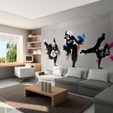  Tapeta - Monkey dance - street art 400x309 Cijene
