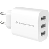 Conceptronic ALTHEA13W 3-Port 30W USB-Charger | shoptok.hr