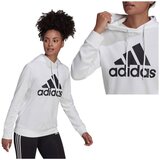 Adidas Puloverji Essentials Relaxed Logo Bela | Shoptok.si
