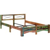  Posteljni okvir iz trdnega predelanega lesa 160x200 cm | Shoptok.si
